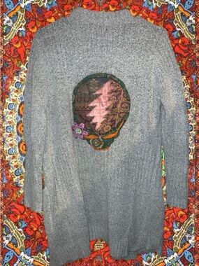 Grateful Dead Hand-Stitched Cardigan